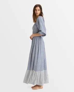 Womens Borderline Maxi Dress