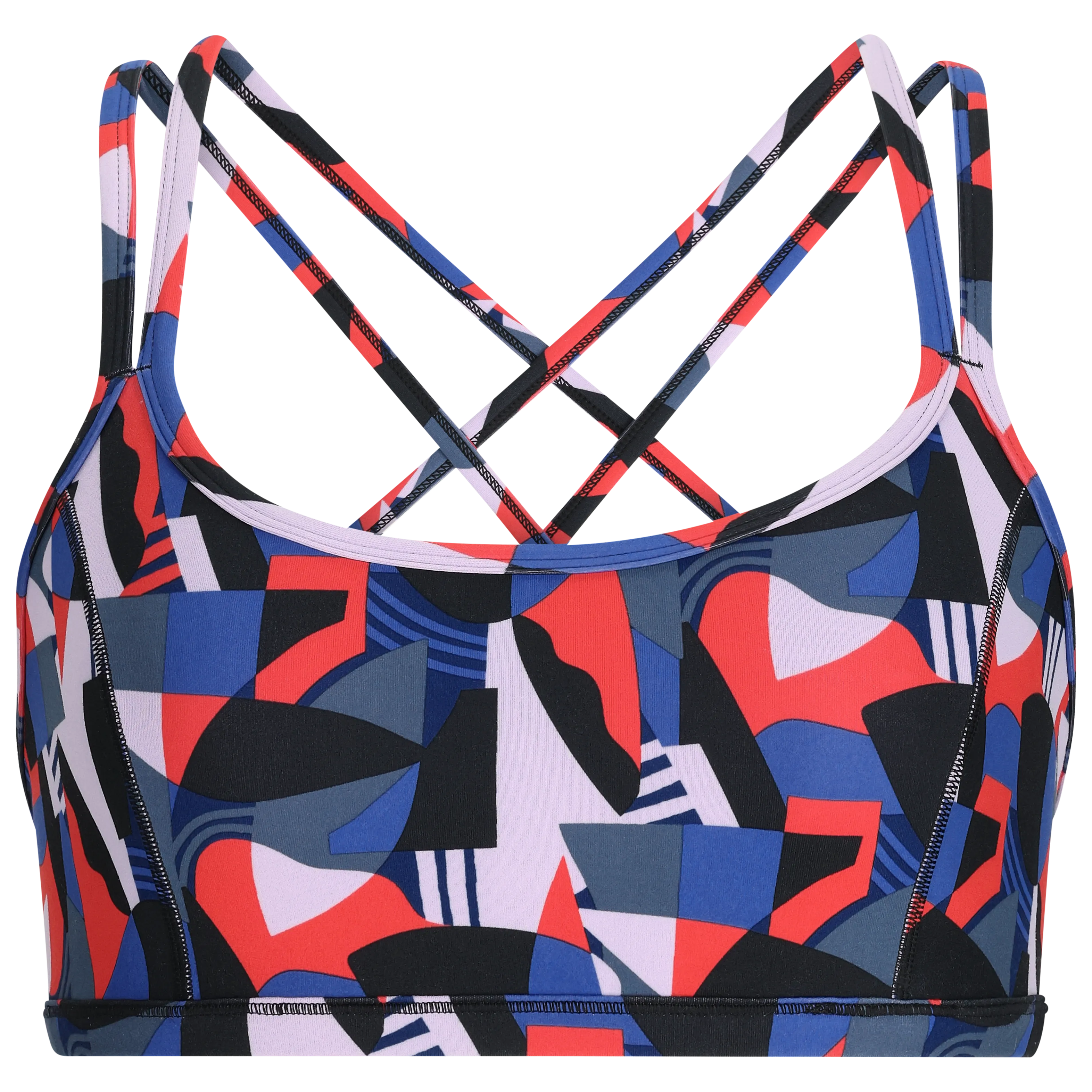 Women's Vantage Printed Bralette, Light Support